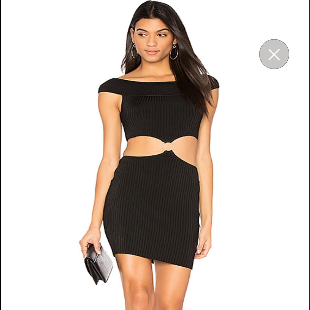 NWT ARC VIVIAN DRESS IN BLACK